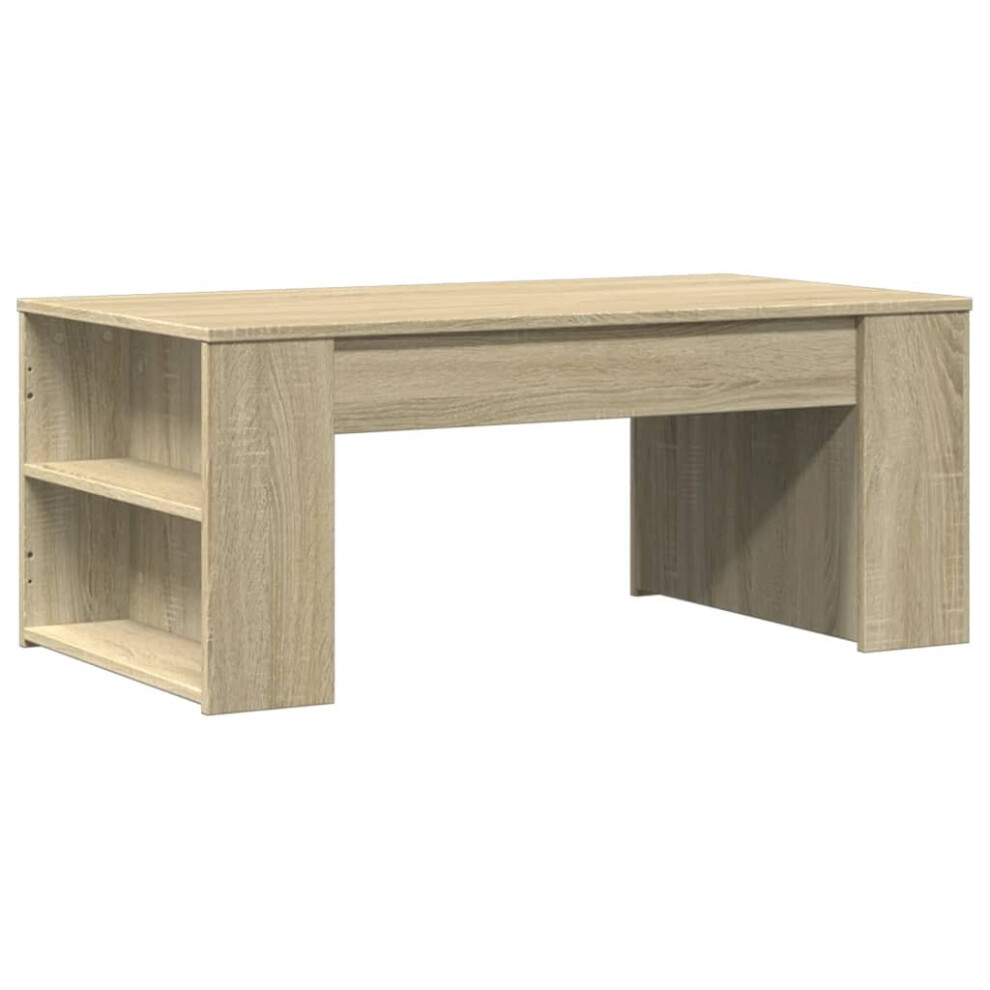 (sonoma oak) vidaXL Coffee Table Hallway Side End Table Tea Sofa Table Engineered Wood