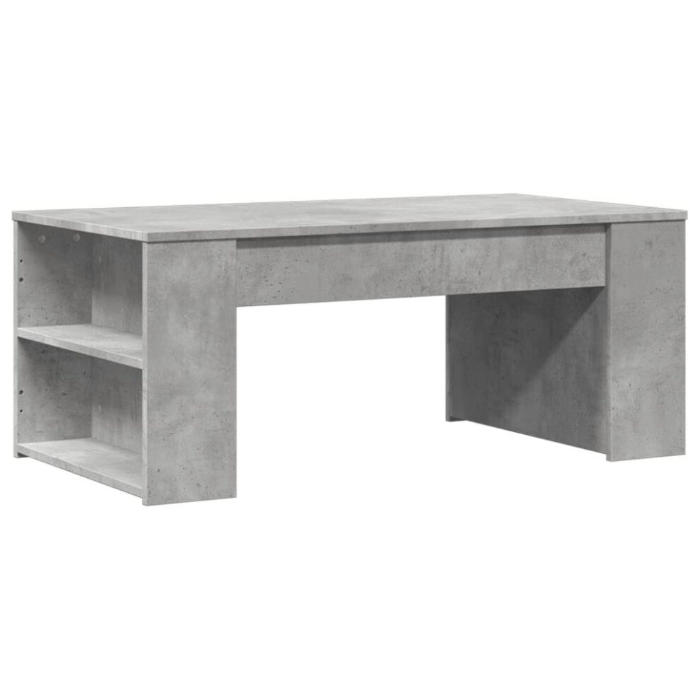 (concrete grey) vidaXL Coffee Table Hallway Side End Table Tea Sofa Table Engineered Wood