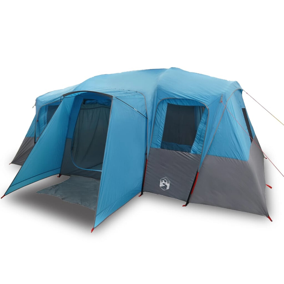 Vidaxl (Blue) Family Tent Tunnel 16-Person Lightweight Tent Dome Tent Waterproof