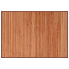 (brown, 70 x 100 cm) vidaXL Rug Kitchen Floor Mat Area Rug Living Room Hallway Carpet Square Bamboo