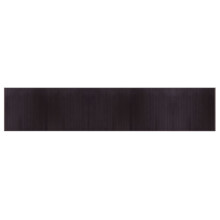 (dark brown, 100 x 500 cm) vidaXL Rug Kitchen Floor Mat Area Rug Living Room Hallway Carpet Square Bamboo