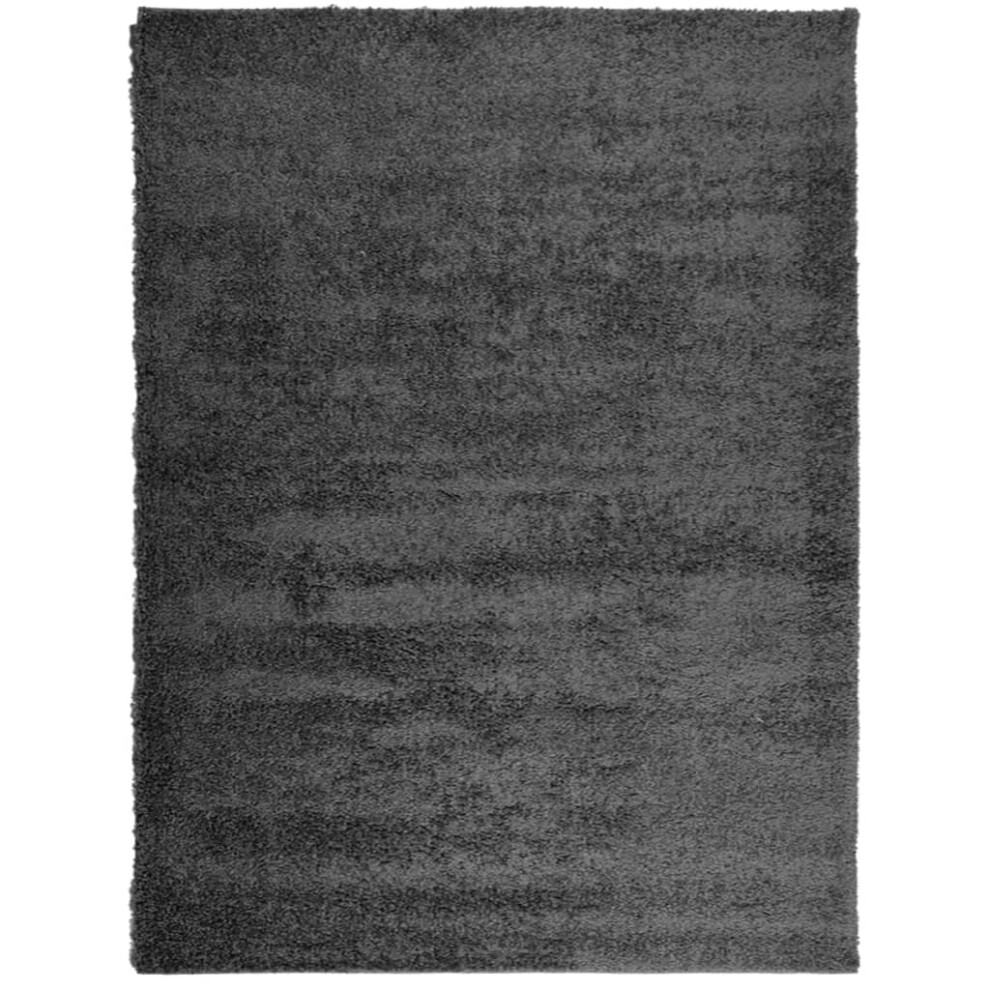 (anthracite, 300 x 400 cm) vidaXL Shaggy Rug Floor Mat Fluffy Rug Area Rug PAMPLONA High Pile Modern