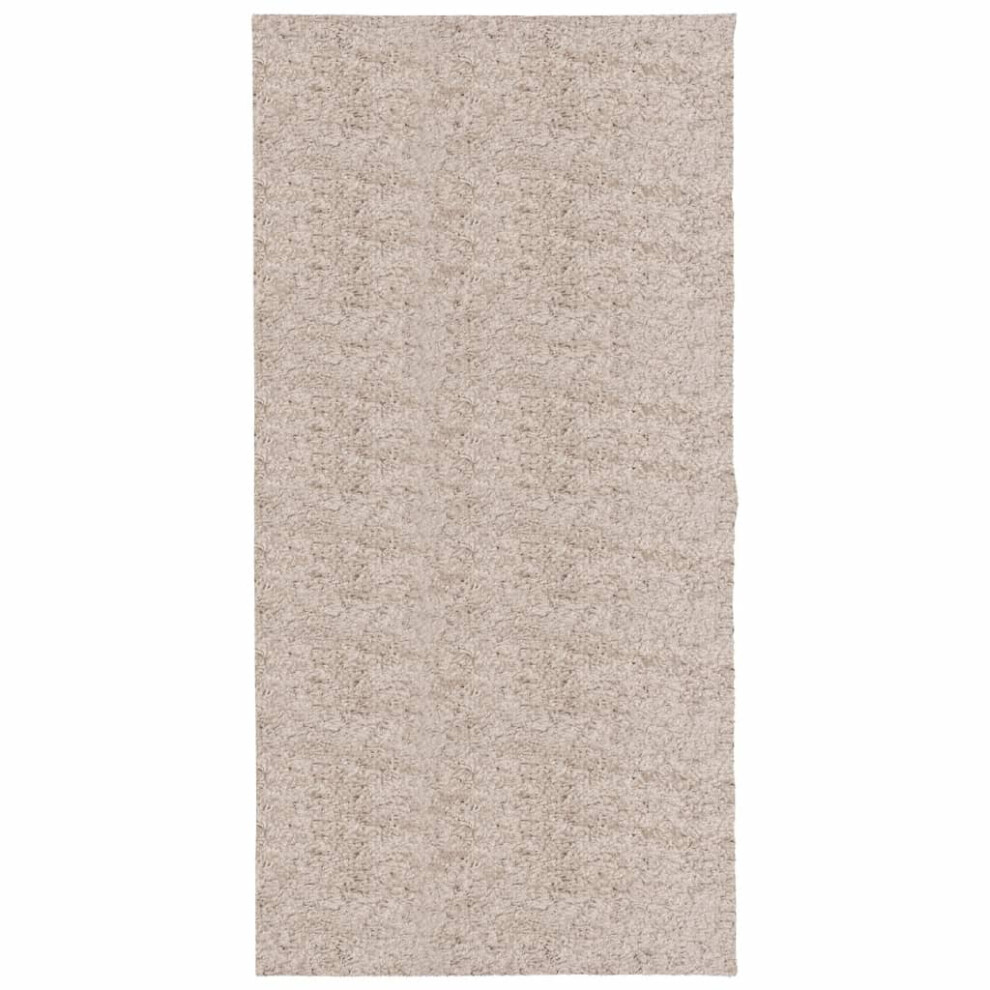 (beige, 100 x 200 cm) vidaXL Shaggy Rug Floor Mat Fluffy Rug Area Rug PAMPLONA High Pile Modern