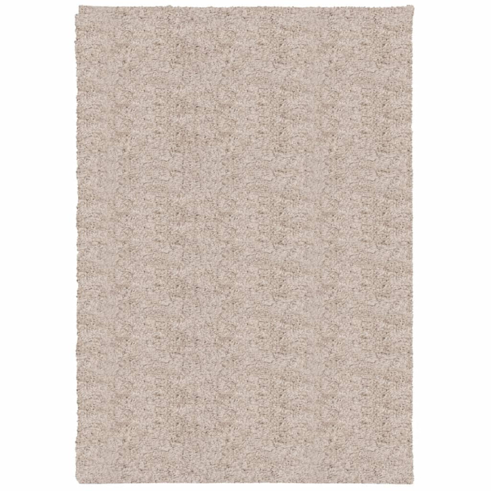 (beige, 160 x 230 cm) vidaXL Shaggy Rug Floor Mat Fluffy Rug Area Rug PAMPLONA High Pile Modern