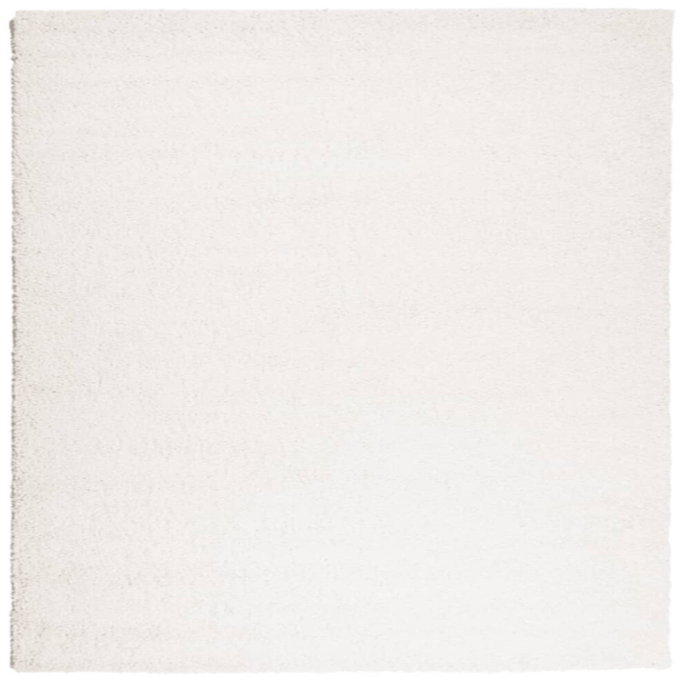 (cream, 160 x 160 cm) vidaXL Shaggy Rug Floor Mat Fluffy Rug Area Rug PAMPLONA High Pile Modern