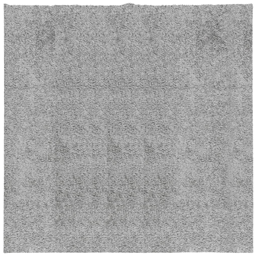 (grey, 160 x 160 cm) vidaXL Shaggy Rug Floor Mat Fluffy Rug Area Rug PAMPLONA High Pile Modern