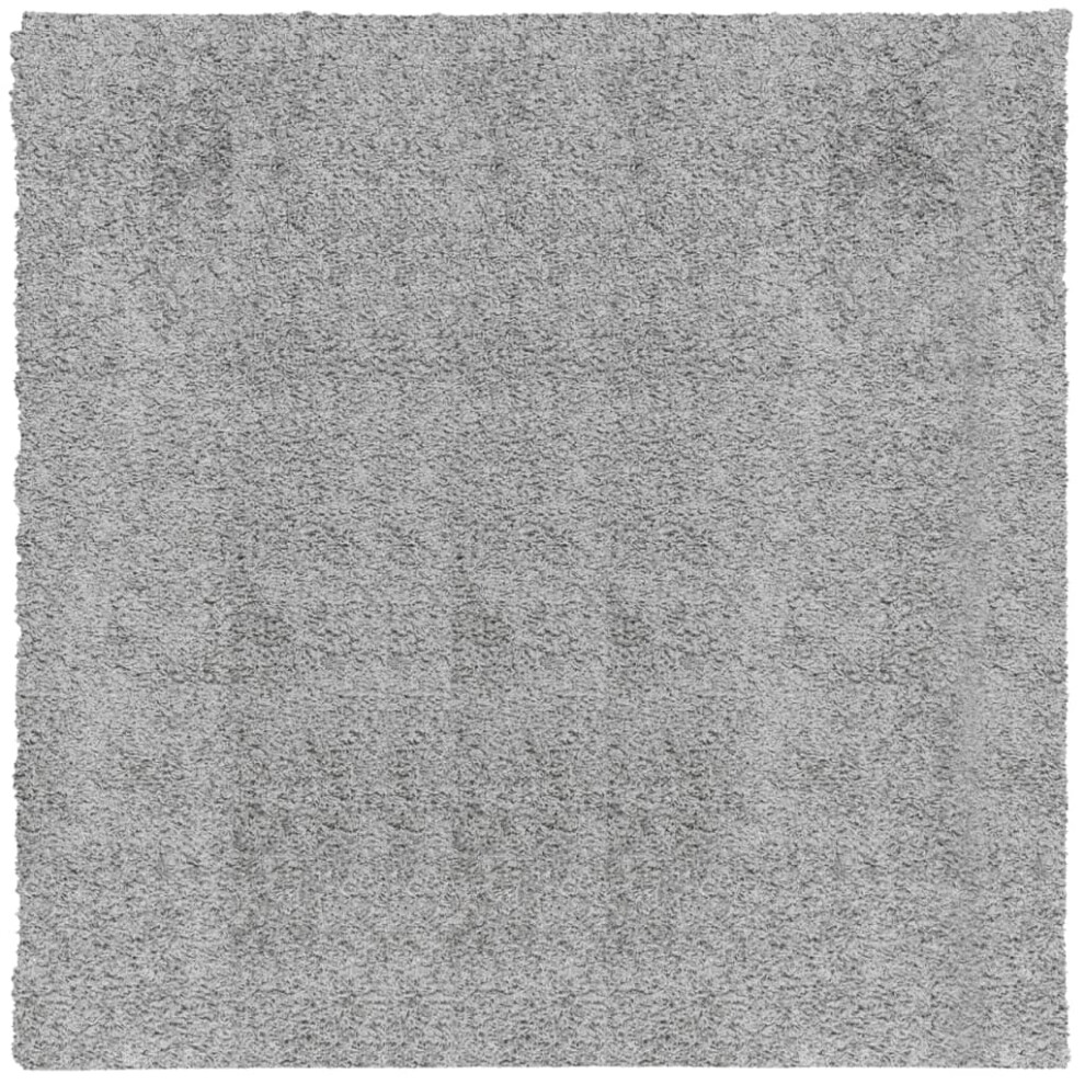 (grey, 240 x 240 cm) vidaXL Shaggy Rug Floor Mat Fluffy Rug Area Rug PAMPLONA High Pile Modern