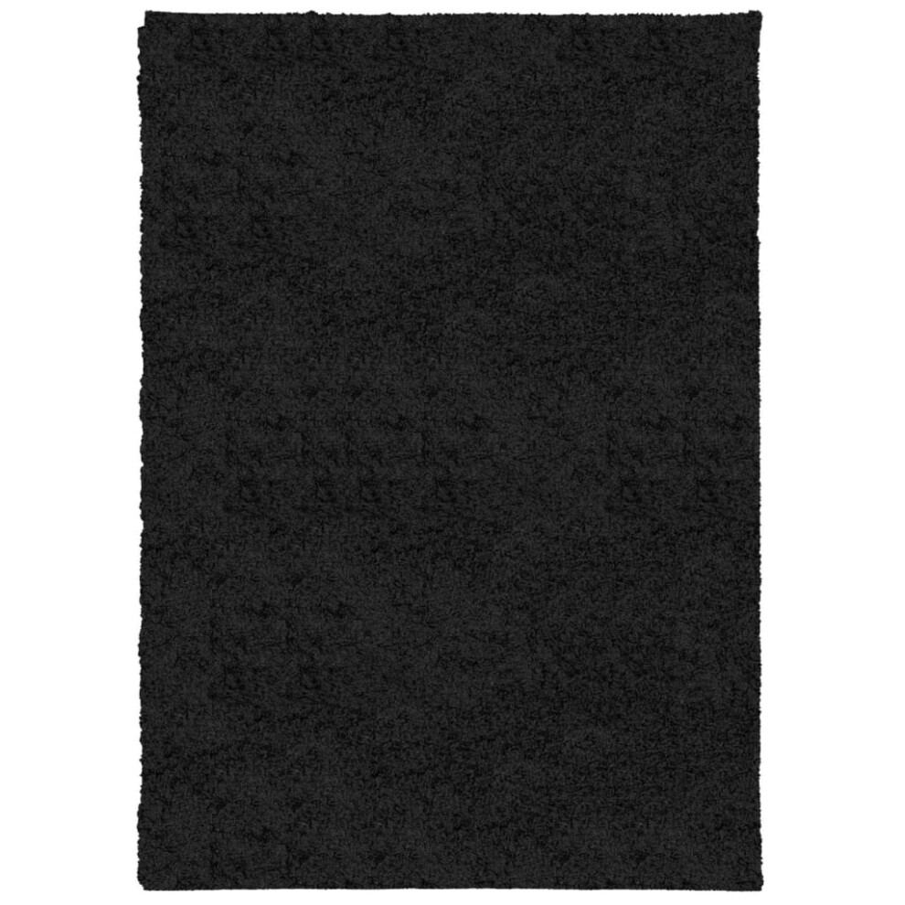 (black, 120 x 170 cm) vidaXL Shaggy Rug Floor Mat Fluffy Rug Area Rug PAMPLONA High Pile Modern