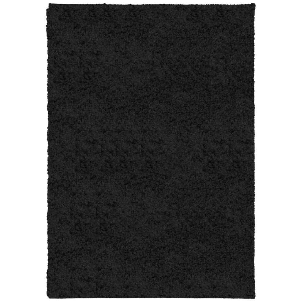 (black, 160 x 230 cm) vidaXL Shaggy Rug Floor Mat Fluffy Rug Area Rug PAMPLONA High Pile Modern