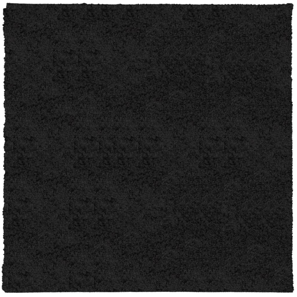 (black, 240 X 240 cm) vidaXL Shaggy Rug Floor Mat Fluffy Rug Area Rug PAMPLONA High Pile Modern