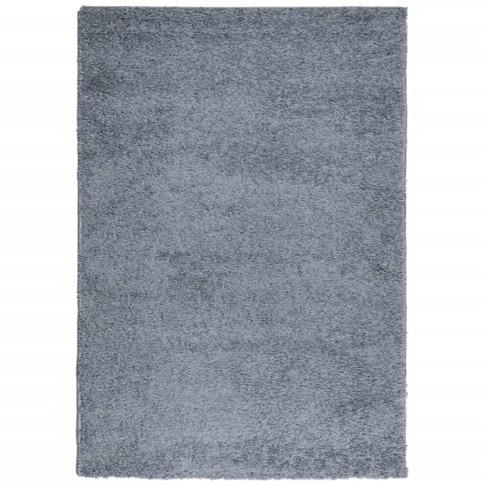 (blue, 120 x 170 cm) vidaXL Shaggy Rug Floor Mat Fluffy Rug Area Rug PAMPLONA High Pile Modern