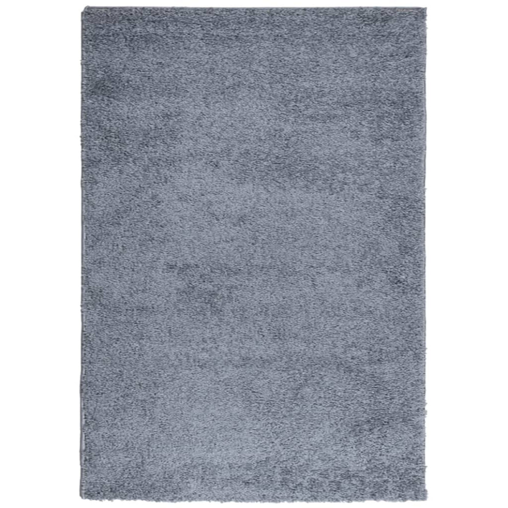 (blue, 160 x 230 cm) vidaXL Shaggy Rug Floor Mat Fluffy Rug Area Rug PAMPLONA High Pile Modern