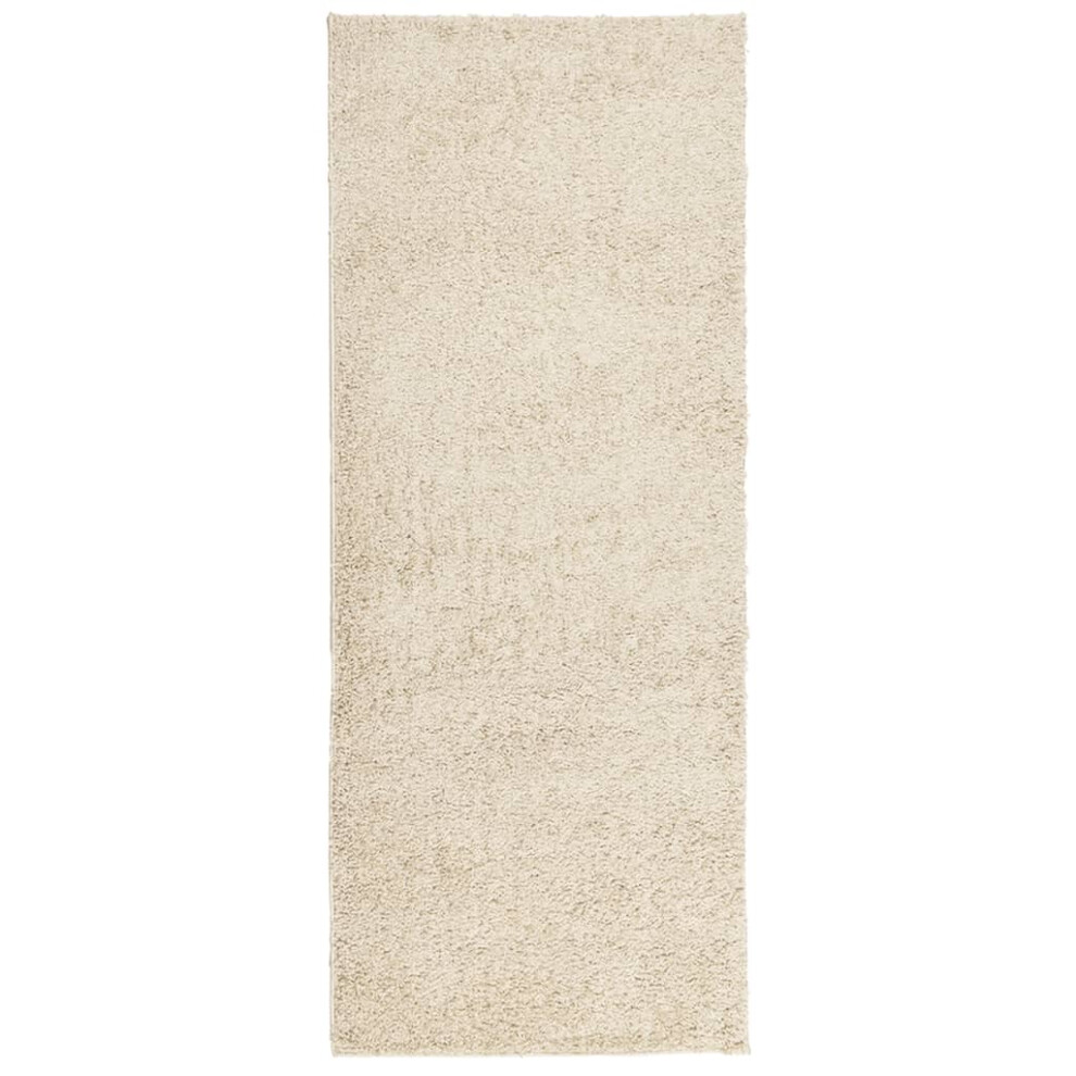 (gold, 80 x 200 cm) vidaXL Shaggy Rug Floor Mat Fluffy Rug Area Rug PAMPLONA High Pile Modern