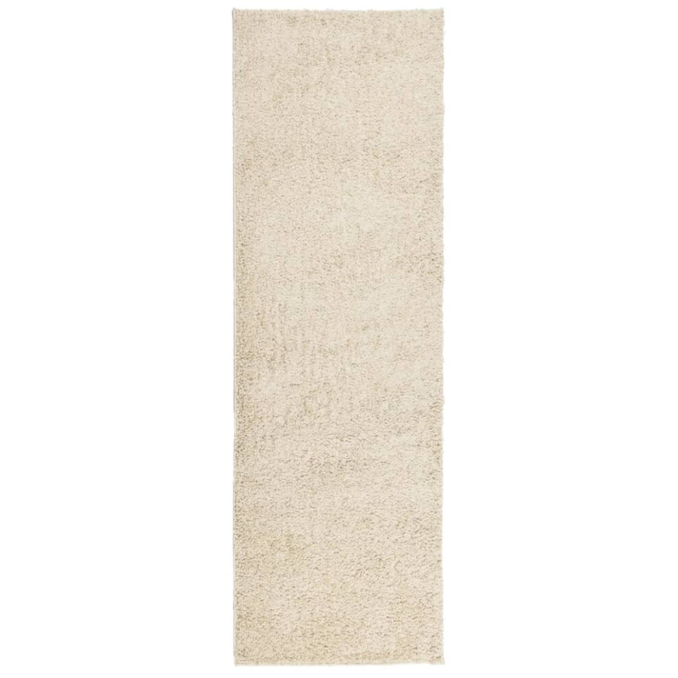 (gold, 80 x 250 cm) vidaXL Shaggy Rug Floor Mat Fluffy Rug Area Rug PAMPLONA High Pile Modern