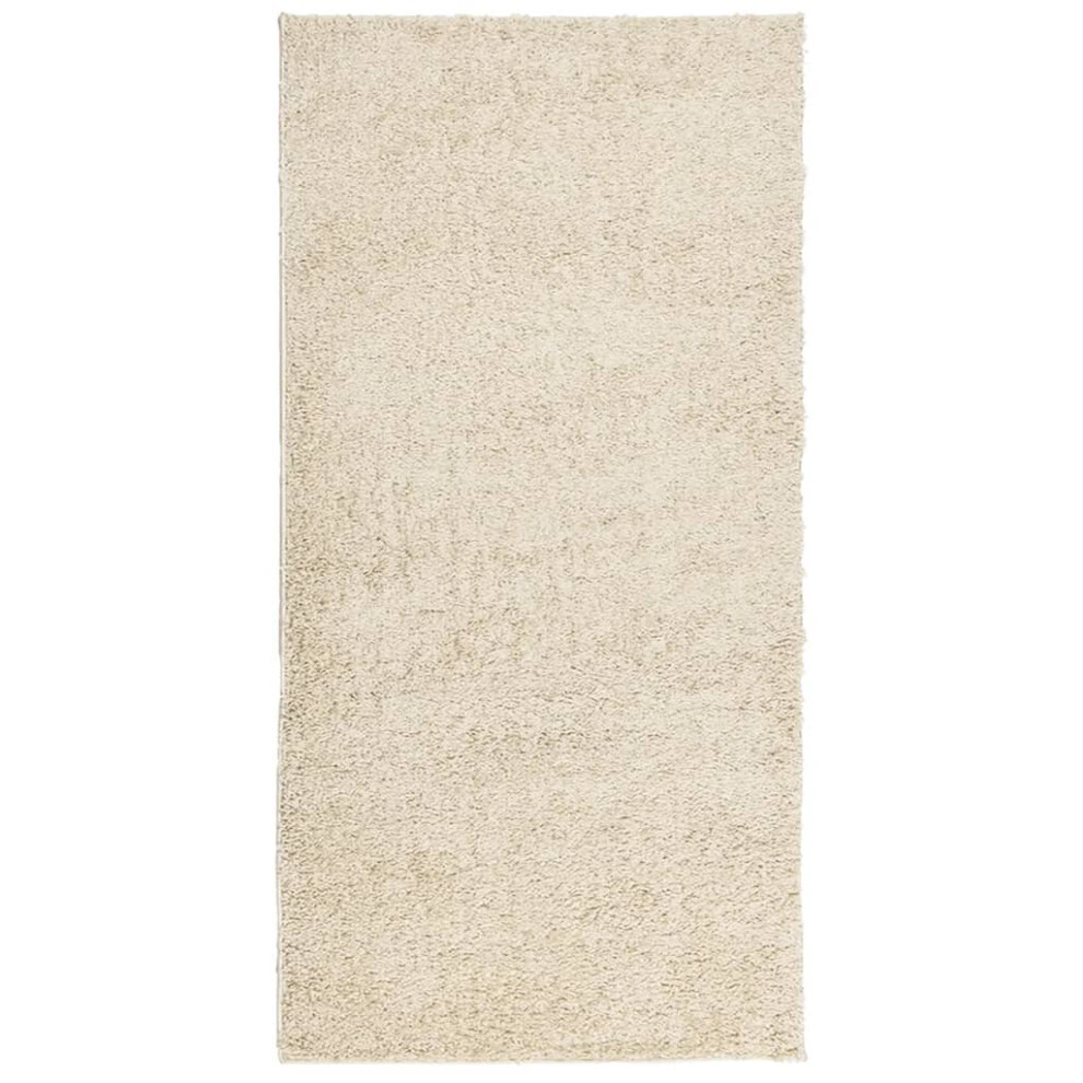 (gold, 100 x 200 cm) vidaXL Shaggy Rug Floor Mat Fluffy Rug Area Rug PAMPLONA High Pile Modern