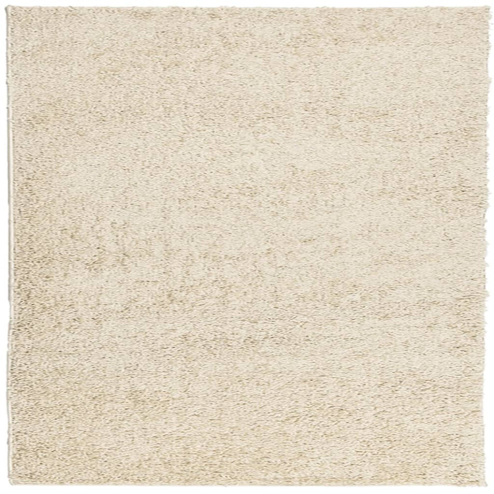 (gold, 160 x 160 cm) vidaXL Shaggy Rug Floor Mat Fluffy Rug Area Rug PAMPLONA High Pile Modern