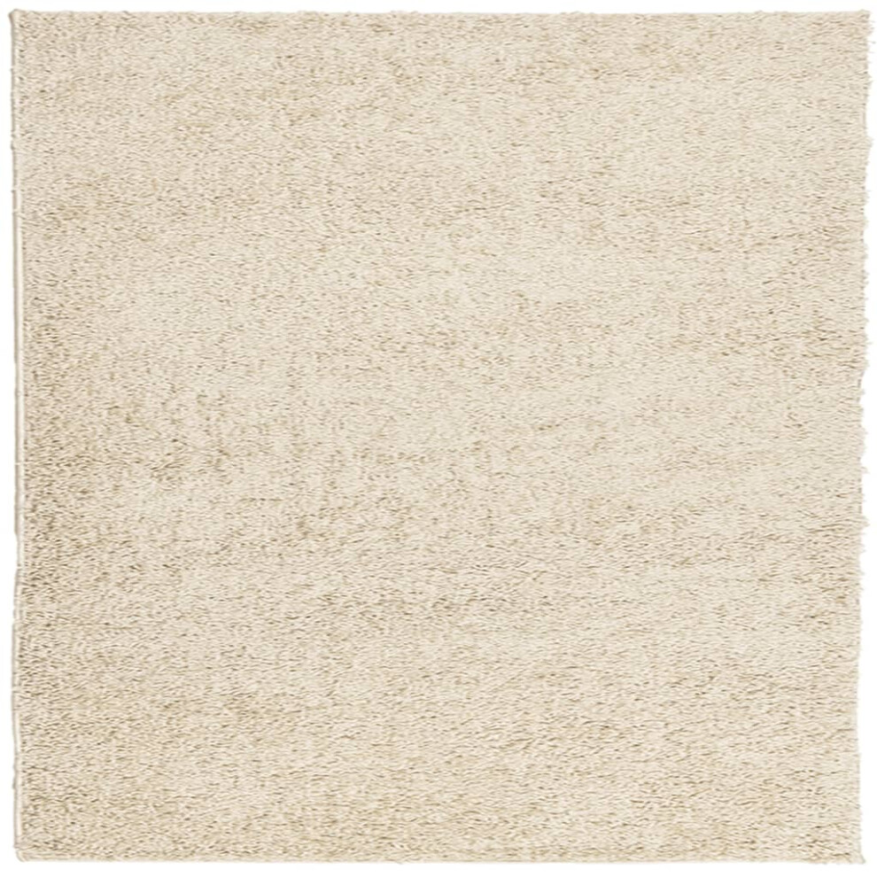 (gold, 240 x 240 cm) vidaXL Shaggy Rug Floor Mat Fluffy Rug Area Rug PAMPLONA High Pile Modern