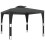 VidaXL vidaXL Pavillon mit Doppeldach Anthrazit 2,98x2,98 m Stahl 2
