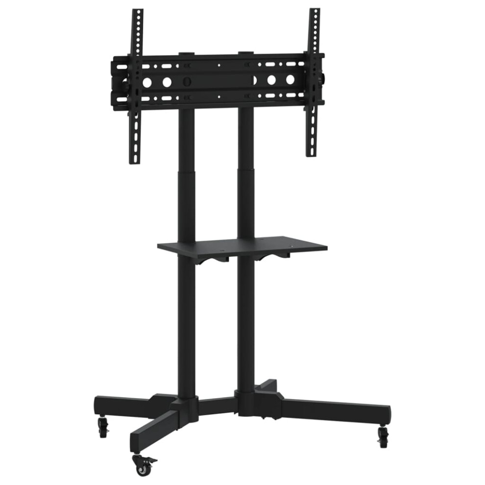 Vidaxl (50 Kg) Tv Stand On Wheels 32-90 Inch Screen Max Vesa Tv Cabinet Monitor Stand