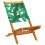 VidaXL (leaf pattern, 6 pcs) vidaXL Folding Garden Chairs 6 pcs Chairs Cream White Fabric and Solid Wood 3