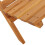 VidaXL (leaf pattern, 8 pcs) vidaXL Folding Garden Chairs 6 pcs Chairs Cream White Fabric and Solid Wood 9