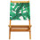 VidaXL (leaf pattern, 2 pcs) vidaXL Folding Garden Chairs 6 pcs Chairs Cream White Fabric and Solid Wood 5