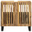 VidaXL (natural, solid rough mango wood) vidaXL Bathroom Sink Cabinet Storage Cabinet Vanity Unit Cupboard Solid Wood 3
