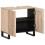 VidaXL (light brown, solid mango wood) vidaXL Bathroom Sink Cabinet Storage Cabinet Vanity Unit Cupboard Solid Wood 2