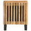VidaXL (rough mango wood, 1 pcs) vidaXL Bedside Cabinet Home Nightstand Bed Table Side Table Solid Wood Mango 3