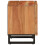 VidaXL (solid acacia wood, 2 pcs) vidaXL Bedside Cabinet Home Nightstand Bed Table Side Table Solid Wood Mango 5
