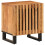 VidaXL (solid acacia wood, 2 pcs) vidaXL Bedside Cabinet Home Nightstand Bed Table Side Table Solid Wood Mango 2