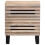 VidaXL (solid bleached wood, 1 pcs) vidaXL Bedside Cabinet Nightstand Bed Cabinet Bed Table Solid Wood Reclaimed 3