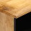 VidaXL (rough mango wood, 2 pcs) vidaXL Bedside Cabinets Nightstand Bed Side Table 2 pcs Solid Wood Acacia 7