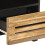 VidaXL (rough mango wood, 2 pcs) vidaXL Bedside Cabinets Nightstand Bed Side Table 2 pcs Solid Wood Acacia 8