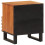 VidaXL (solid acacia wood, 2 pcs) vidaXL Bedside Cabinets Nightstand Bed Side Table 2 pcs Solid Wood Acacia 6