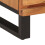 VidaXL (solid acacia wood, 1 pcs) vidaXL Bedside Cabinets Nightstand Bed Side Table 2 pcs Solid Wood Acacia 8