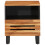 VidaXL (solid acacia wood, 1 pcs) vidaXL Bedside Cabinets Nightstand Bed Side Table 2 pcs Solid Wood Acacia 3