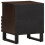 VidaXL (solid mango wood, 2 pcs) vidaXL Bedside Cabinets Nightstand Bed Side Table 2 pcs Solid Wood Acacia 6