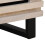 VidaXL (solid bleached wood, 2 pcs) vidaXL Bedside Cabinets Nightstand Bed Side Table 2 pcs Solid Wood Acacia 9