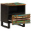 VidaXL (solid reclaimed wood, 1 pcs) vidaXL Bedside Cabinets Nightstand Bed Side Table 2 pcs Solid Wood Acacia 2