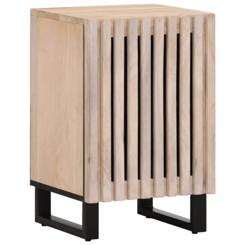 VidaXL (light brown, solid mango wood) vidaXL Bathroom Cabinet Toilet Storage Cabinet Cupboard Vanity Unit Solid Wood