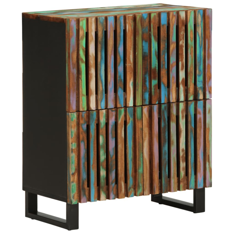 Vidaxl (Multicolour, Solid Acacia Wood) Sideboard Storage Cupboard Side Cabinet Highboard Solid Wood Mango