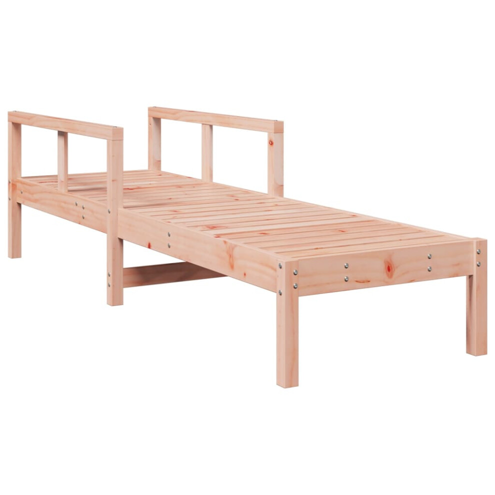 Vidaxl (Natural Douglas) Sun Lounger Sun Bed Day Bed Patio Outdoor Lounge Chair Solid Wood Pine