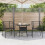 VidaXL vidaXL Gartenstühle 2 Stk. Schwarz Poly Rattan 3