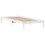VidaXL vidaXL Bed Frame with Drawers Bed Base White 90x190 cm Single Solid Wood Pine 7