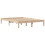 VidaXL vidaXL Bed Frame with Headboard Bed Base 150x200 cm King Size Solid Wood Pine 7