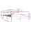 VidaXL vidaXL Bed Frame with Headboard Bed Base White 200x200 cm Solid Wood Pine 4