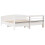 VidaXL vidaXL Bed Frame with Headboard Bed Base White 200x200 cm Solid Wood Pine 6