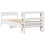 VidaXL vidaXL Bed Frame with Headboard White 75x190 cm Small Single Solid Wood Pine 6