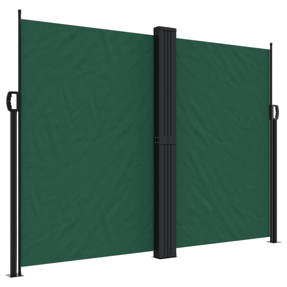 (dark green, 180 x 600 cm) vidaXL Retractable Side Awning Outdoor Privacy Screen Shade Cream 180x1000 cm